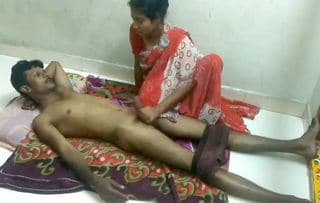 Desi village wife fucking hard with father in law